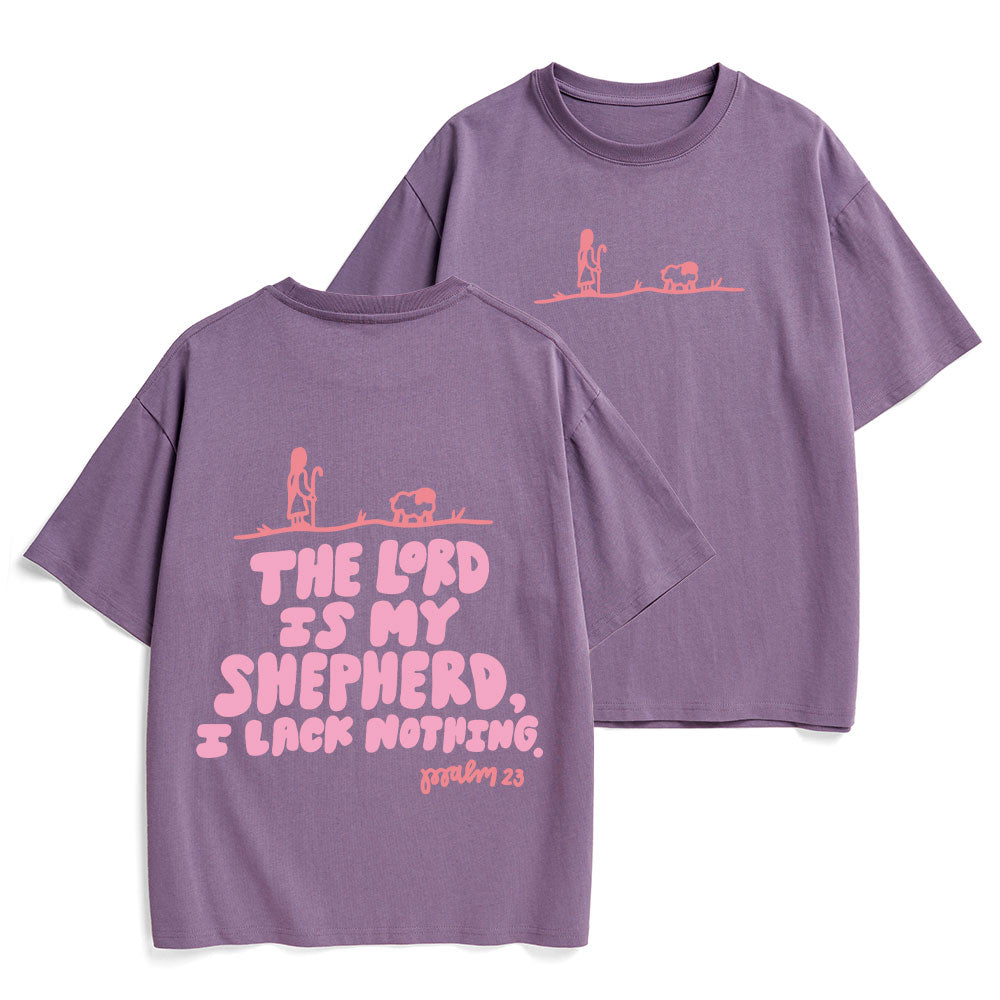 The Lord Is My Shepherd Christian Heavy Cotton T-Shirt