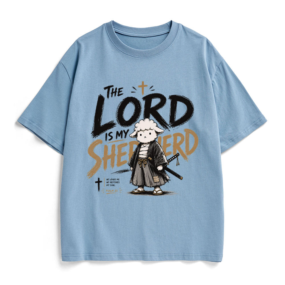 The Lord Is My Shepherd Christian Heavy Cotton T-Shirt