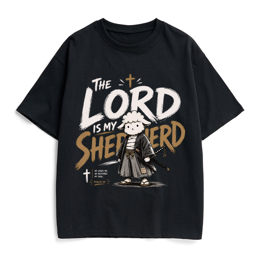 The Lord Is My Shepherd Christian Heavy Cotton T-Shirt