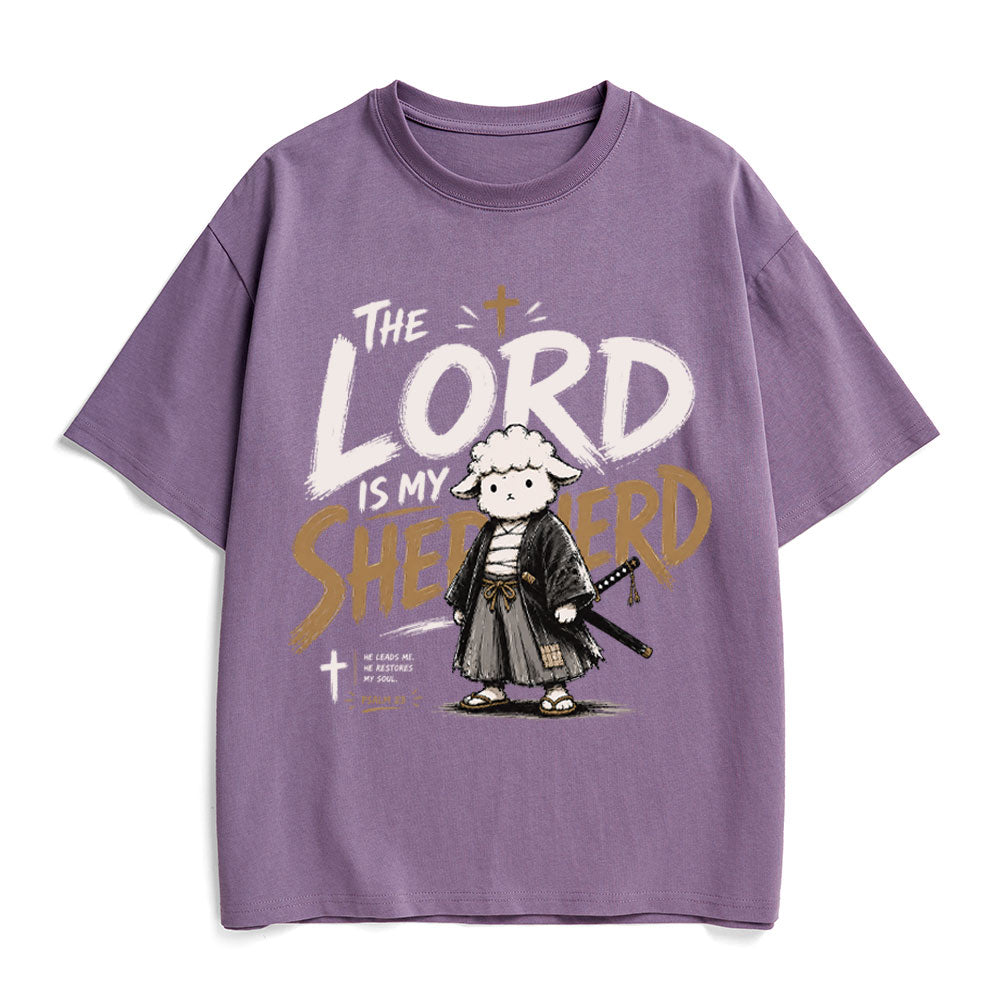 The Lord Is My Shepherd Christian Heavy Cotton T-Shirt