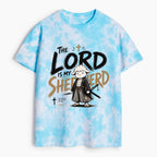 The Lord Is My Shepherd Christian Heavy Cotton Tie Dye T-Shirt