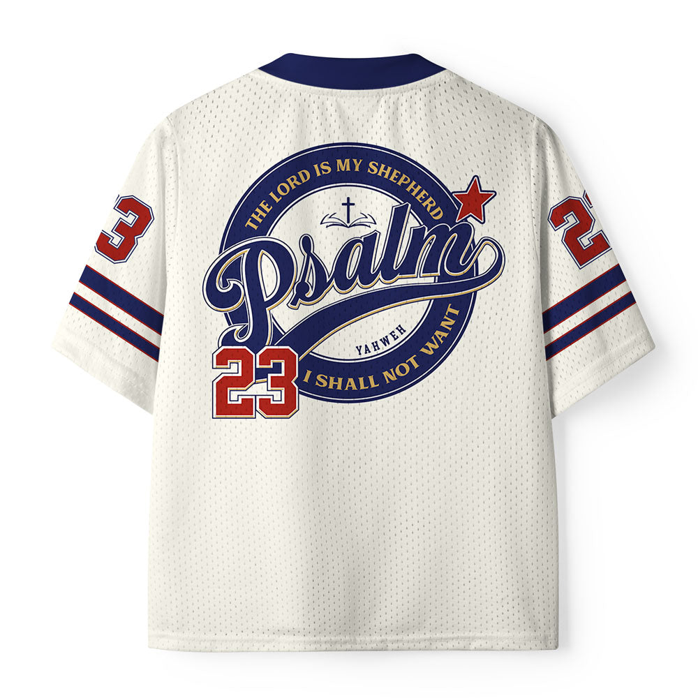 The Lord Is My Shepherd Christian Kid Mesh Jersey & Shorts