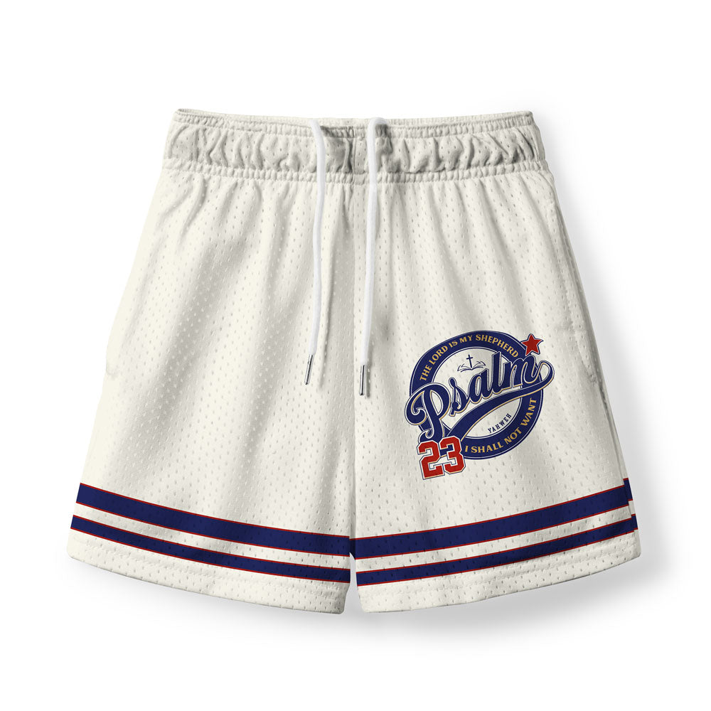 The Lord Is My Shepherd Christian Kid Mesh Jersey & Shorts