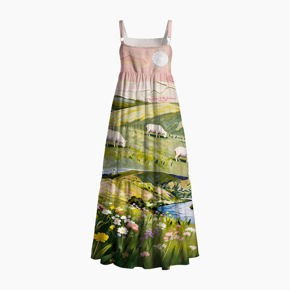 The Lord Is My Shepherd Christian Maxi Dress