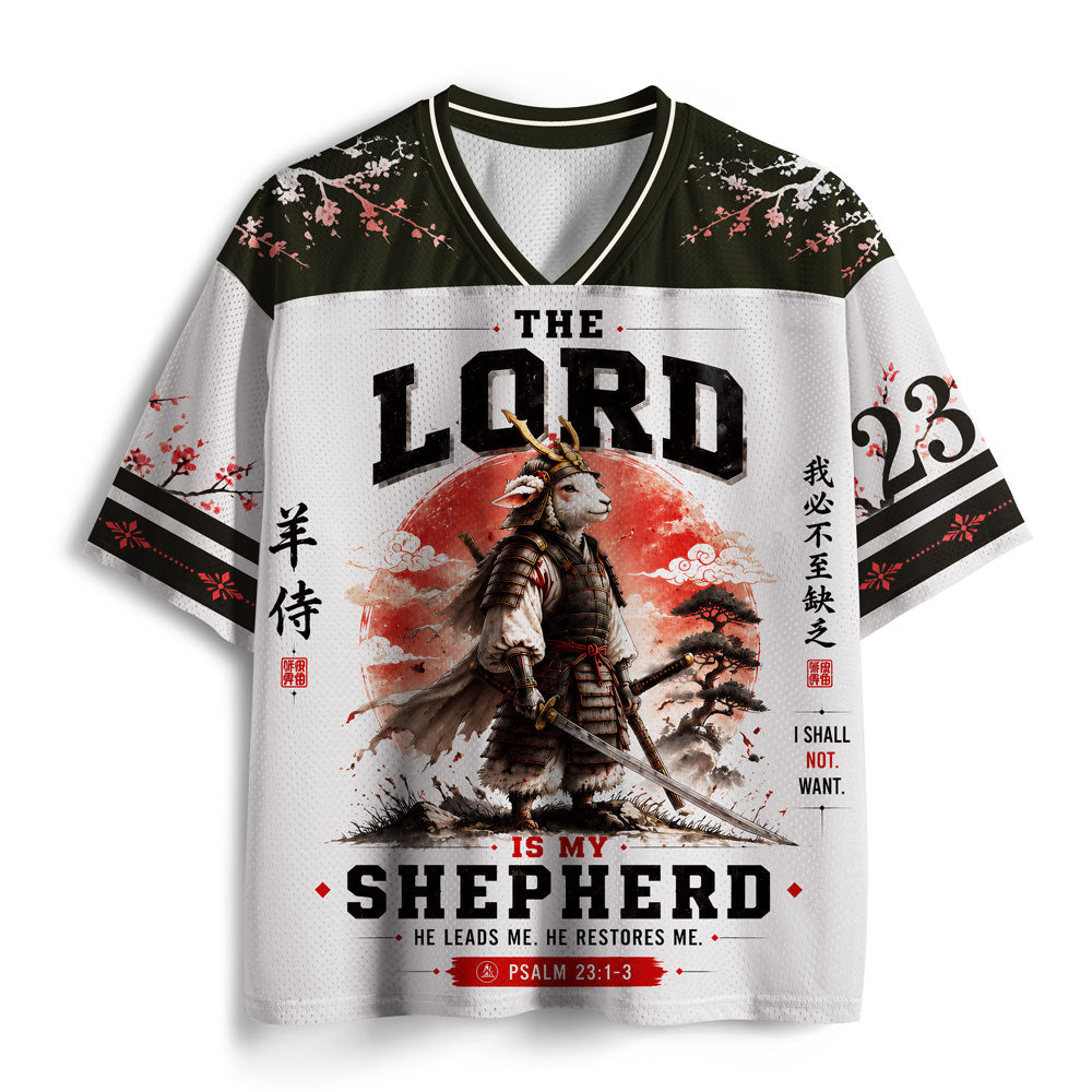 The Lord Is My Shepherd Christian Mesh Jersey