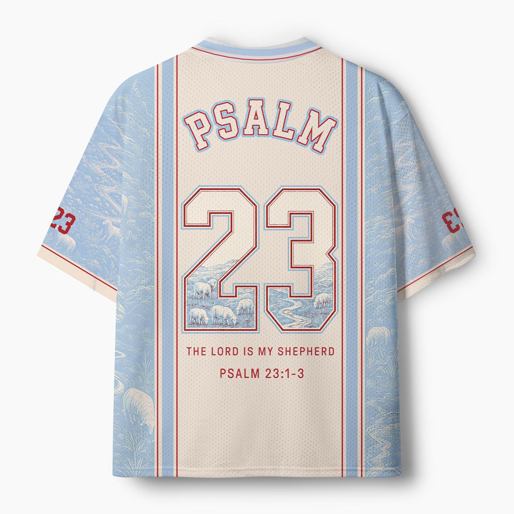 The Lord Is My Shepherd Christian Mesh Jersey