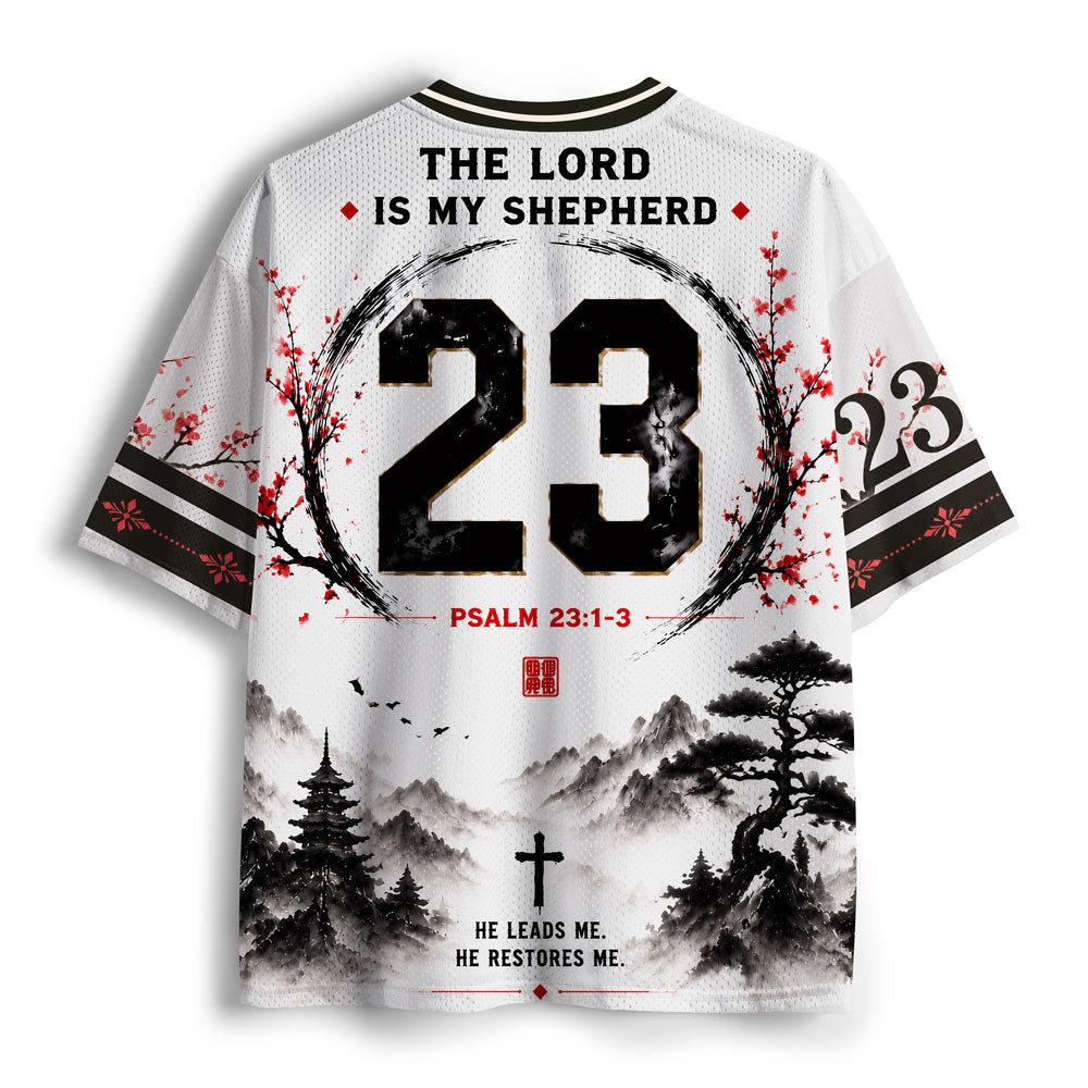 The Lord Is My Shepherd Christian Mesh Jersey