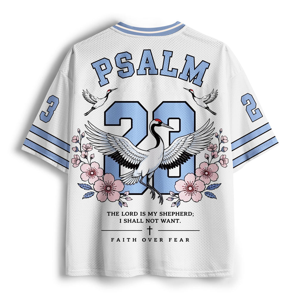 The Lord Is My Shepherd Christian Mesh Jersey