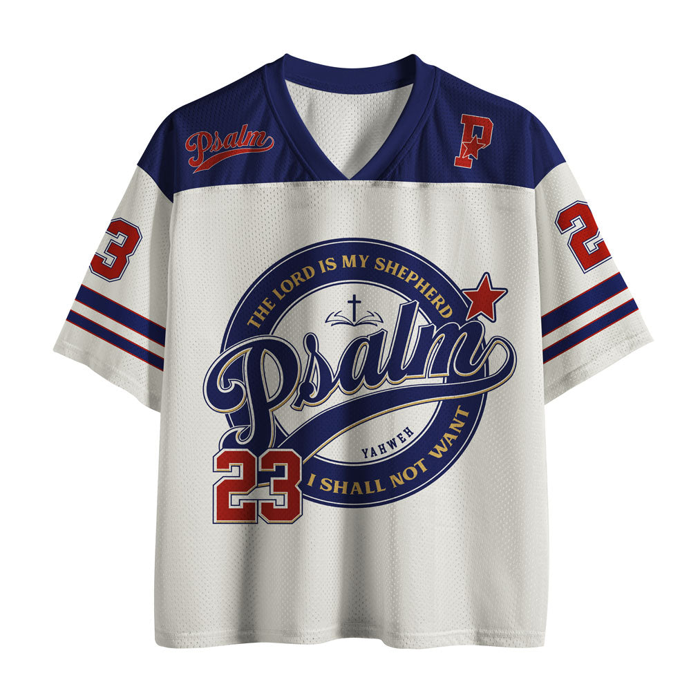 The Lord Is My Shepherd Christian Mesh Jersey