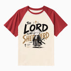 The Lord Is My Shepherd Christian Raglan Sleeve T-Shirt