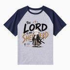 The Lord Is My Shepherd Christian Raglan Sleeve T-Shirt