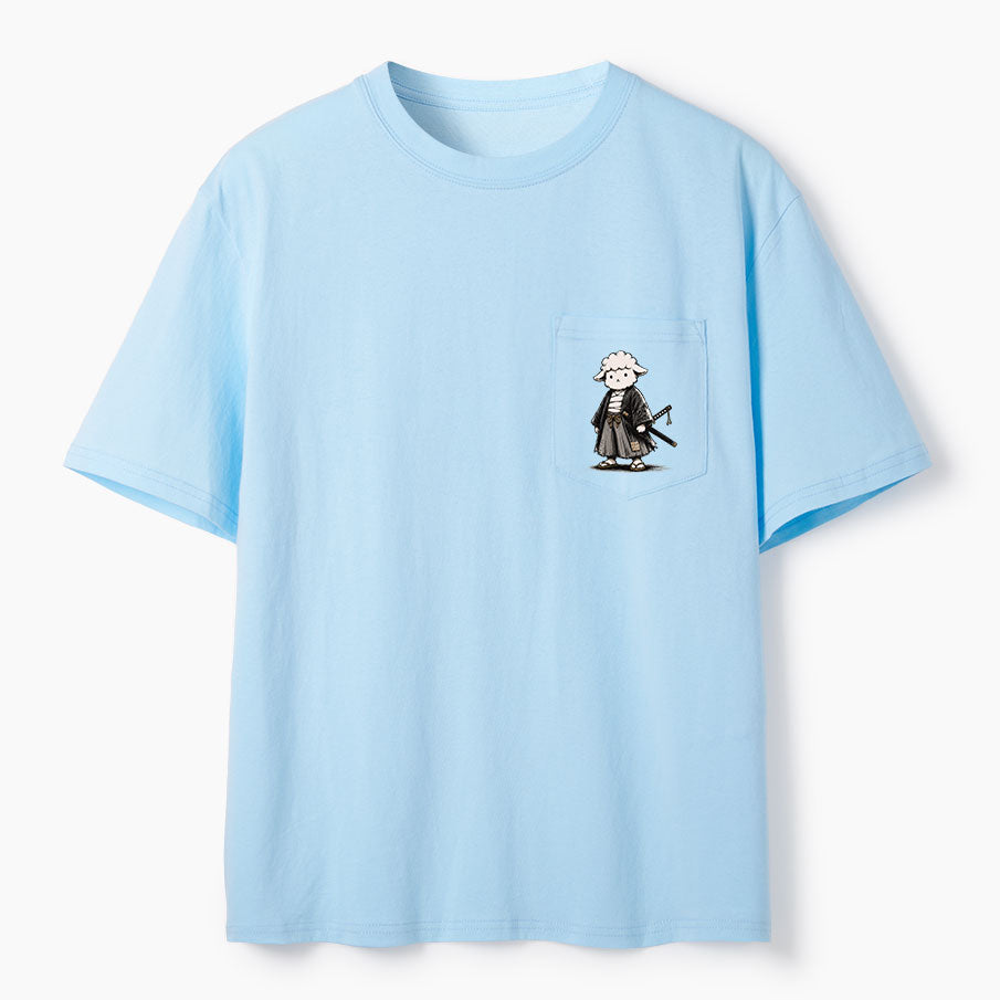 The Lord Is My Shepherd Christian Unisex Pocket T-Shirt