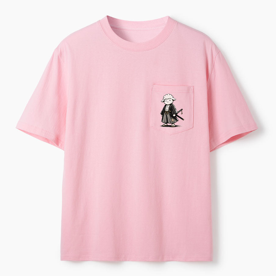 The Lord Is My Shepherd Christian Unisex Pocket T-Shirt