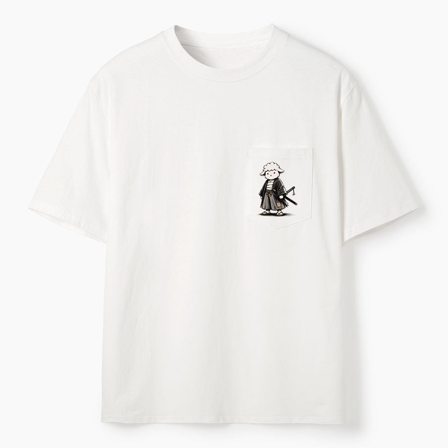The Lord Is My Shepherd Christian Unisex Pocket T-Shirt