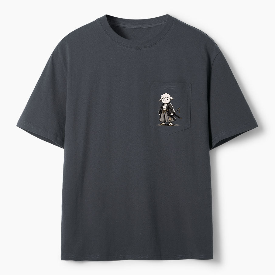 The Lord Is My Shepherd Christian Unisex Pocket T-Shirt