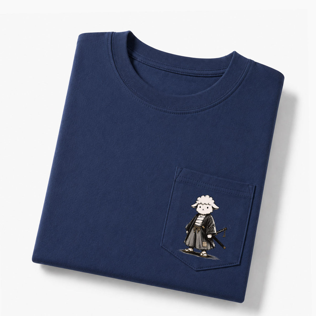 The Lord Is My Shepherd Christian Unisex Pocket T-Shirt
