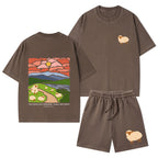 The Lord Is My Shepherd Christian Washed T-Shirt & Shorts