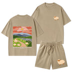 The Lord Is My Shepherd Christian Washed T-Shirt & Shorts
