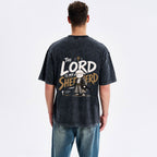 The Lord Is My Shepherd Christian Washed T-Shirt