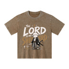 The Lord Is My Shepherd Christian Washed T-Shirt
