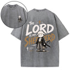 The Lord Is My Shepherd Christian Washed T-Shirt