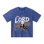 The Lord Is My Shepherd Christian Washed T-Shirt