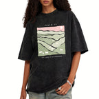 The Lord Is My Shepherd Christian Washed T-Shirt