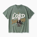 The Lord Is My Shepherd Christian Washed V-Neck T-Shirt