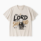 The Lord Is My Shepherd Christian Washed V-Neck T-Shirt