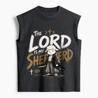 The Lord Is My Shepherd Christian Women's Washed Tank Top