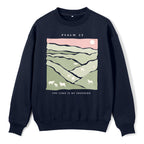 The Lord Is My Shepherd ChristianFleece Sweatshirt