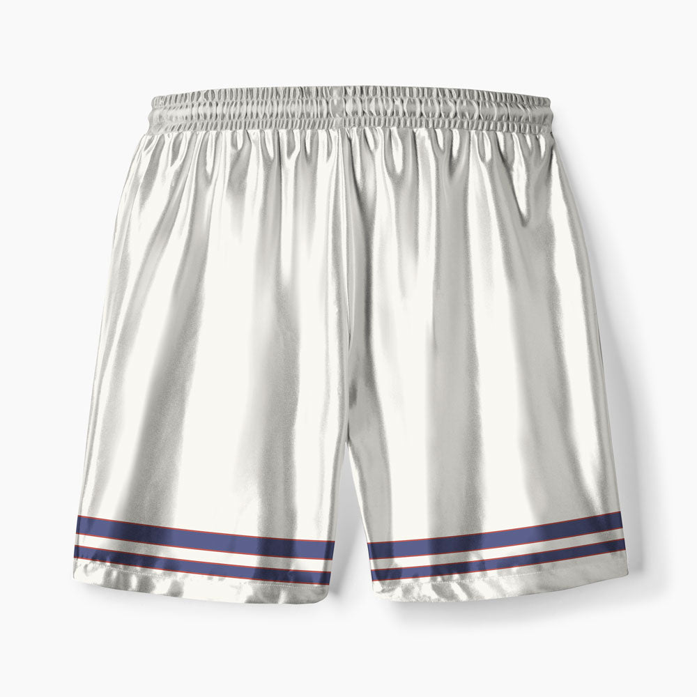 The Lord Is My Shepherd Oversized Shiny V-Neck Christian Jersey & Shorts