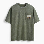 The Lord Is My Shepherd Washed Unisex Pocket T-Shirt
