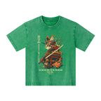 The Lord Shall Fight For You Christian Washed T-Shirt
