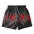 The Spider Taketh Hold With Her Hands Christian Mesh Shorts