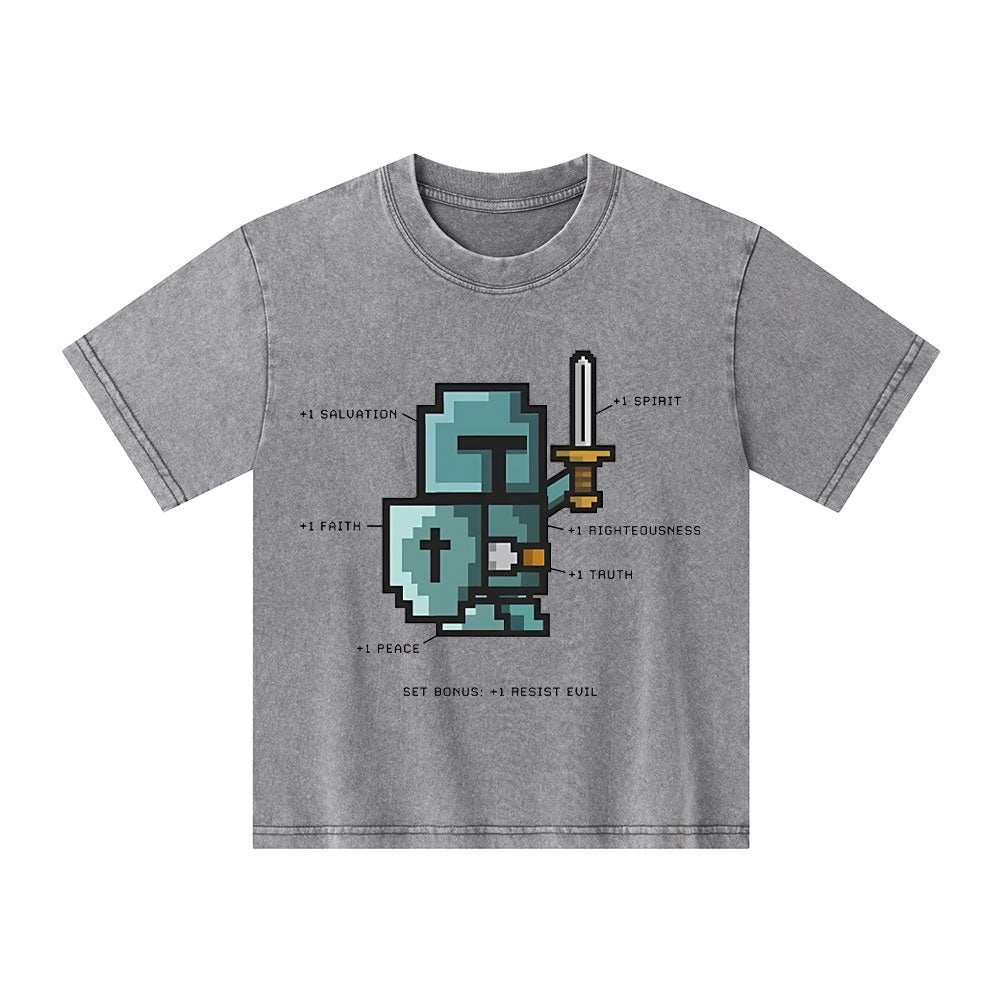 The Spirit of the Warrior Kid Washed T-Shirt