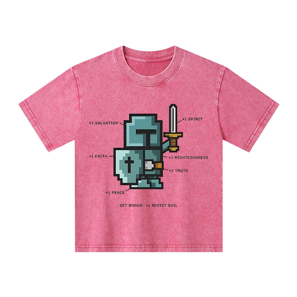 The Spirit of the Warrior Kid Washed T-Shirt