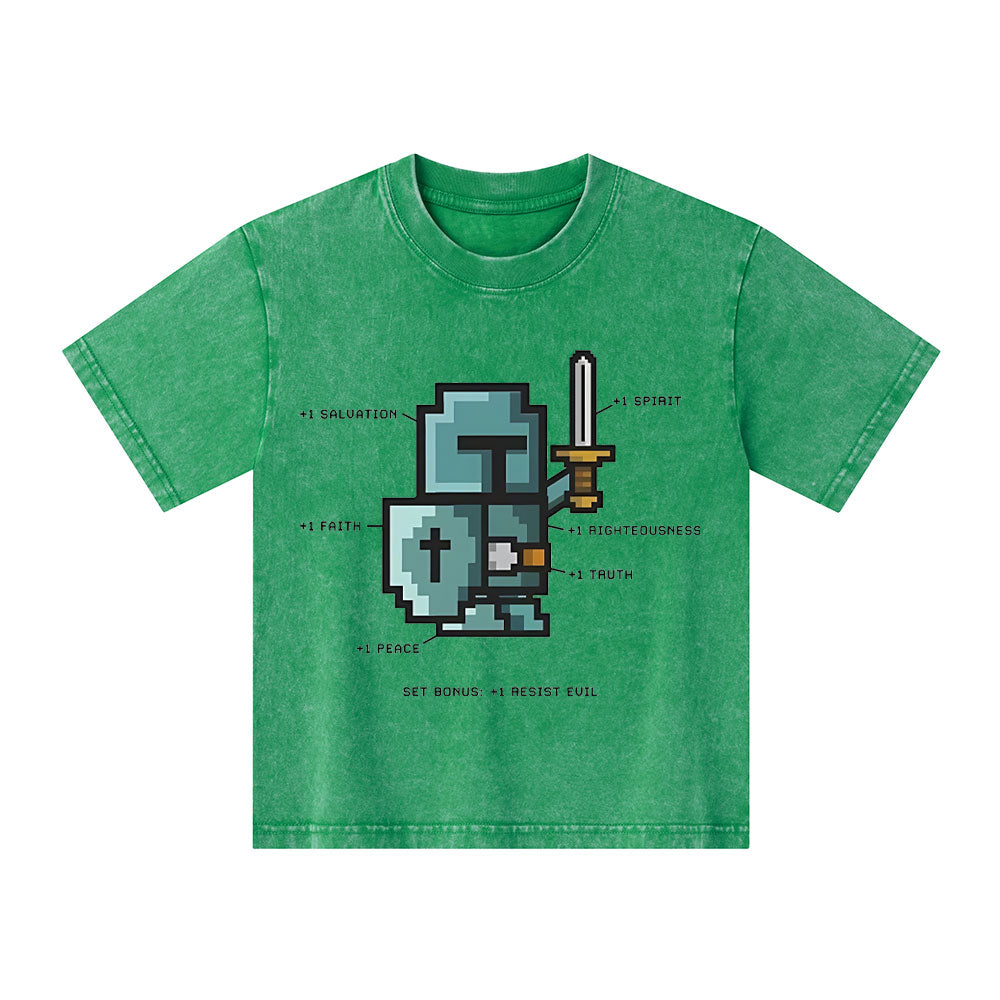 The Spirit of the Warrior Kid Washed T-Shirt