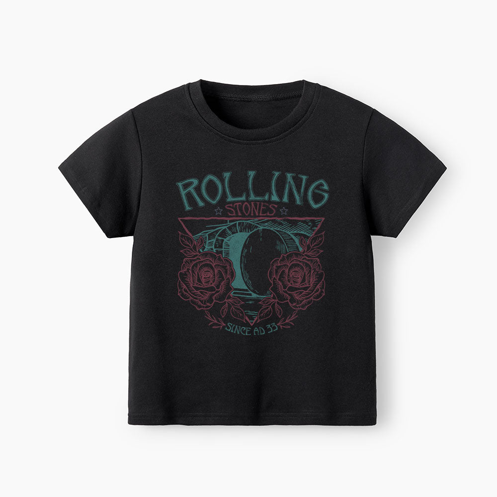 The Stone Was Rolled Away Retro Christian Kid T-Shirt