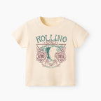 The Stone Was Rolled Away Retro Christian Kid T-Shirt