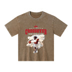 The Ultimate Crossover From Death To Life Christian Kid Washed T-Shirt