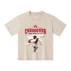 The Ultimate Crossover From Death To Life Christian Kid Washed T-Shirt