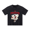 The Ultimate Crossover From Death To Life Christian Kid Washed T-Shirt