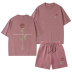 The Way The Truth The Life Christian Washed T-Shirt & Shorts