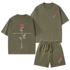 The Way The Truth The Life Christian Washed T-Shirt & Shorts