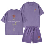 The Way The Truth The Life Christian Washed T-Shirt & Shorts