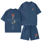 The Way The Truth The Life Christian Washed T-Shirt & Shorts