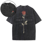 The Way The Truth The Life Christian Washed T-Shirt
