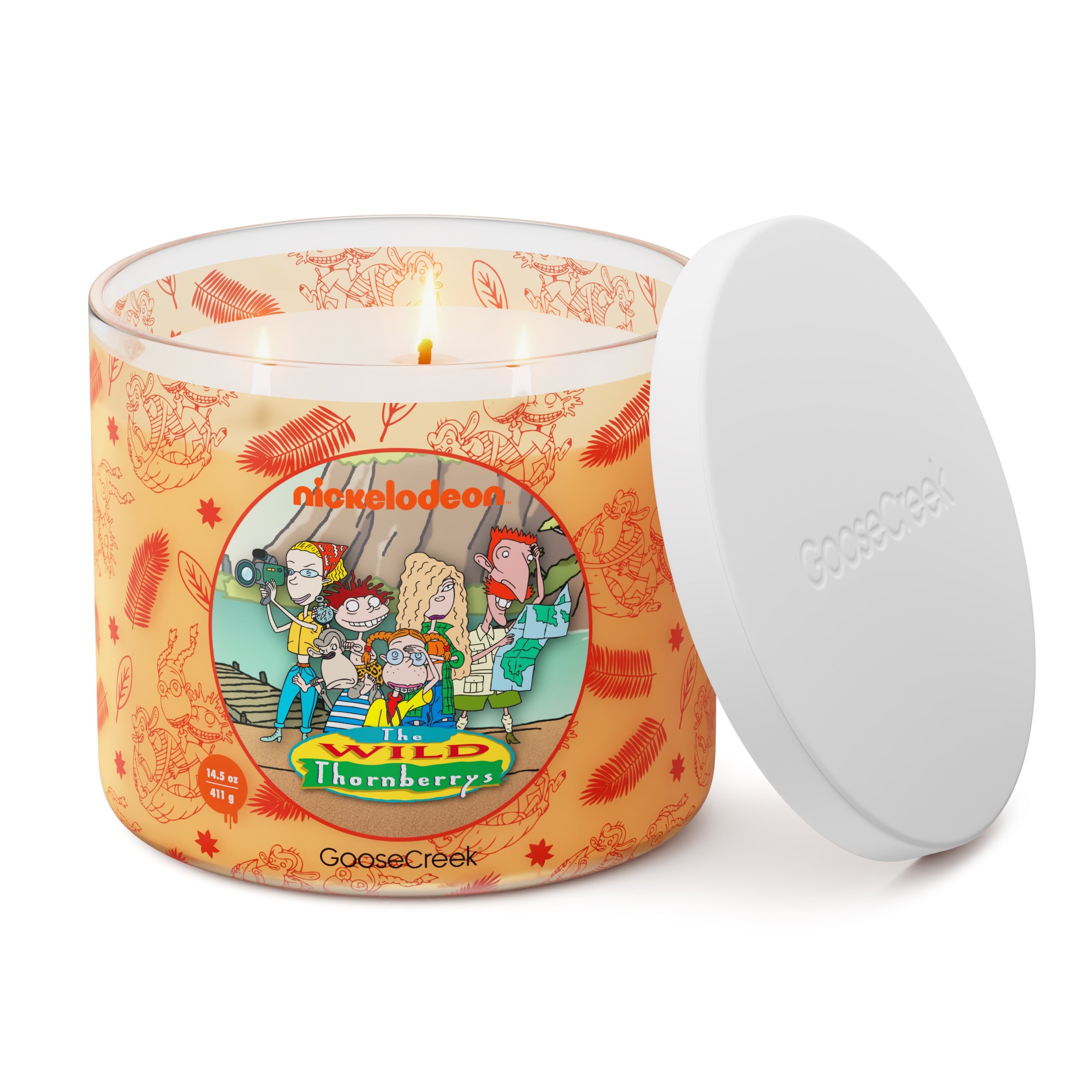 The Wild Thornberry's  Nickelodeon 3-Wick Candle