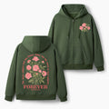 The Word Of God Endures Christian Fleece-Lined Full-Zip Hoodie